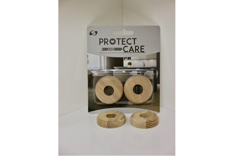 Pack of 2 Pipe Rosette/ Covers – Natural – STR209